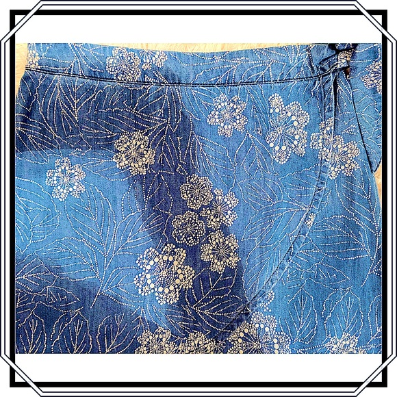 Free People wrap mini skirt (NWT) - Picture 7 of 9